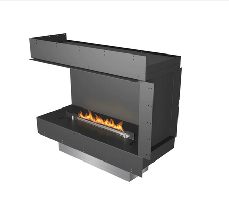 990 BURNER Forma 1200 Left Corner Fireplace 1 990 BURNER Forma 1200 Left Corner Fireplace